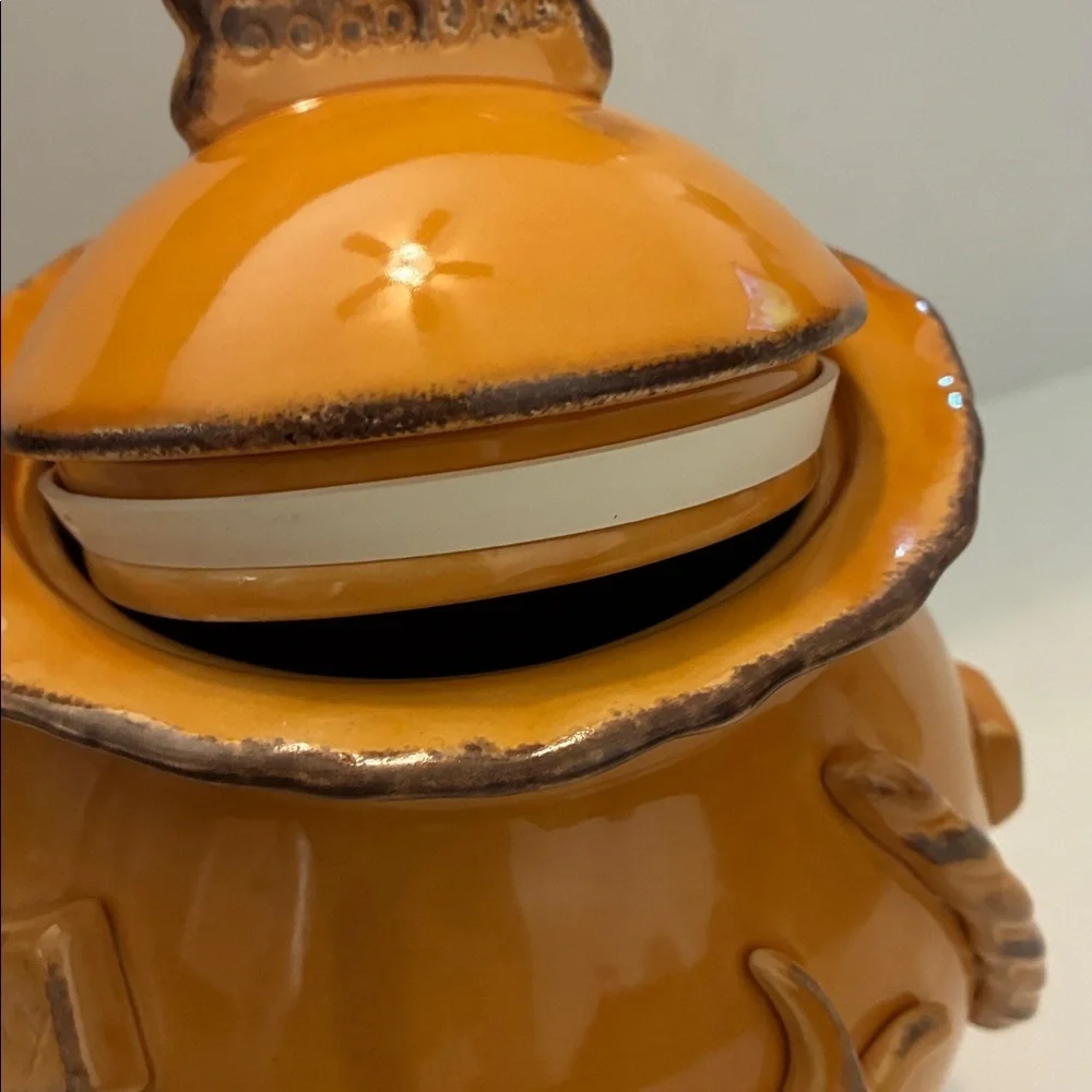 Carmel Ceramica Dog Treat Jar